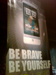 alt="Be Brave Be Yourself - HTC Hero"