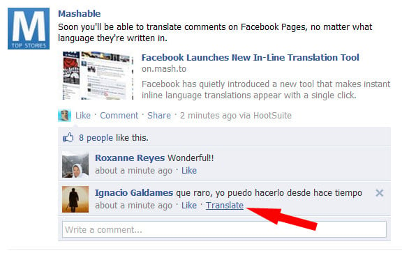 alt="Facebook In-Line Translation"