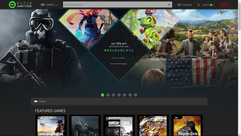 Razer Game Store เว็บขายเกมของ Razer เปิดตัวแล้ว | Blognone Razer Game Store เว็บขายเกมของ Razer เปิดตัวแล้ว | Blognone