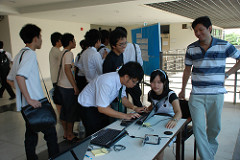 alt="ComKUCamp 2009/1 - ลงทะเบียน/โหวตเรื่อง"