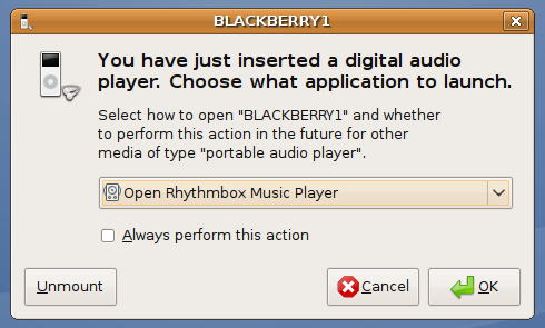 alt="Blackberry on Linux"