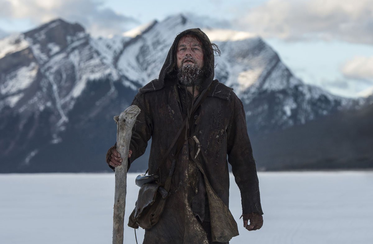 alt="ลีโอนาโด ดิคาปริโอ ใน The Revenant"