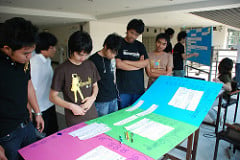 alt="ComKUCamp 2009/1 - จัดตาราง"