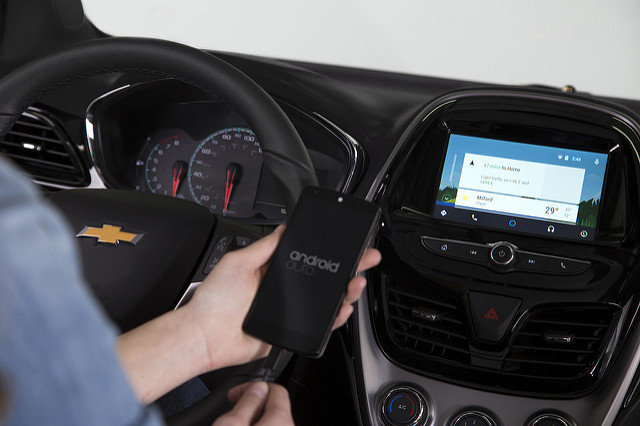 alt="2016 Chevrolet Spark Android Auto"