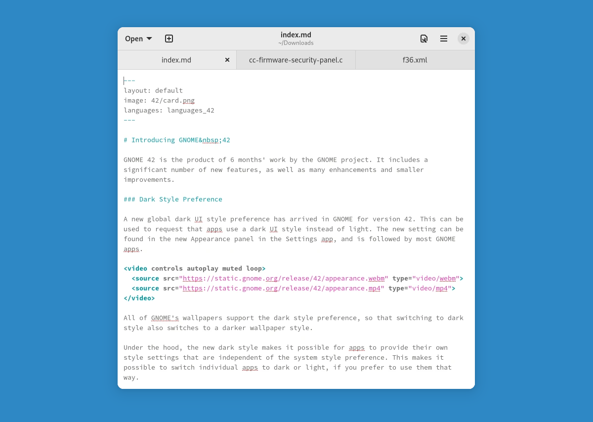 Ubuntu 22.10 จะเปลี่ยน Gedit มาเป็น Text Editor ตัวใหม่ของ Gnome | Blognone