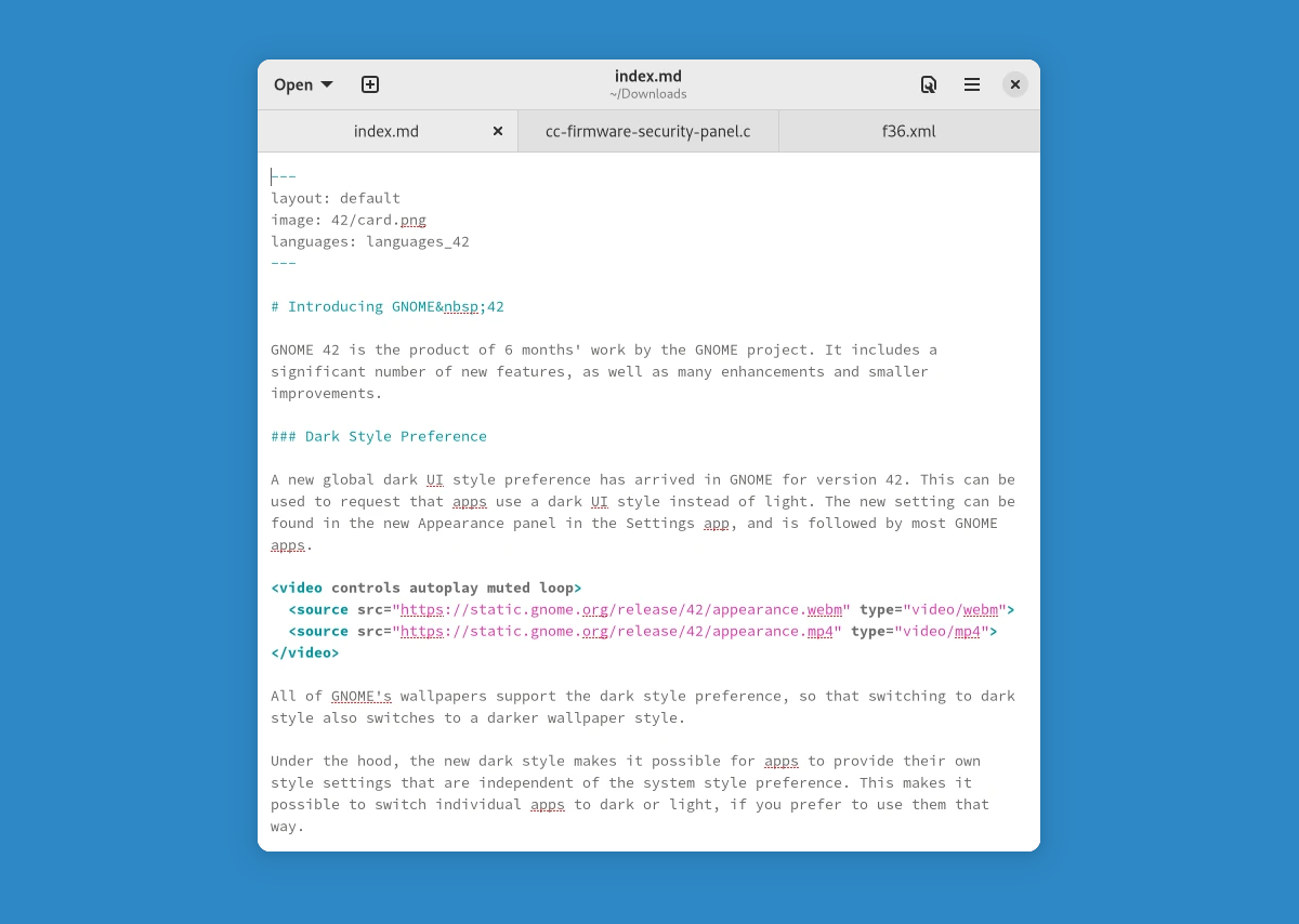 Ubuntu 22.10 จะเปลี่ยน Gedit มาเป็น Text Editor ตัวใหม่ของ GNOME | Blognone Ubuntu 22.10 จะเปลี่ยน Gedit มาเป็น Text Editor ตัวใหม่ของ Gnome | Blognone