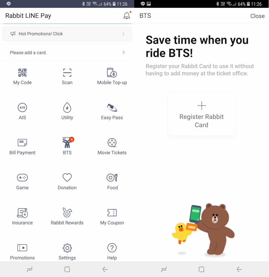 เติมเงินค่า BTS เข้าบัตร Rabbit จากแอพ LINE โดยตรงได้แล้ว | Blognone เติมเงินค่า Bts เข้าบัตร Rabbit จากแอพ Line โดยตรงได้แล้ว | Blognone