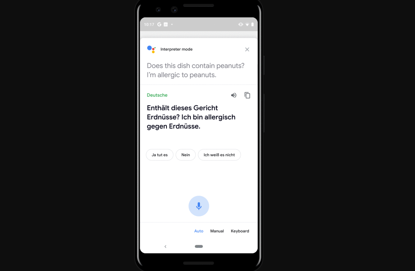 Google Assistant แปลภาษาเรียลไทม์ดุจล่ามเปิดใช้งานแล้ว ครอบคลุม 44 ภาษา มีไทยด้วย | Blognone Google Assistant แปลภาษาเรียลไทม์ดุจล่ามเปิดใช้งานแล้ว ครอบคลุม 44 ภาษา มีไทยด้วย | Blognone
