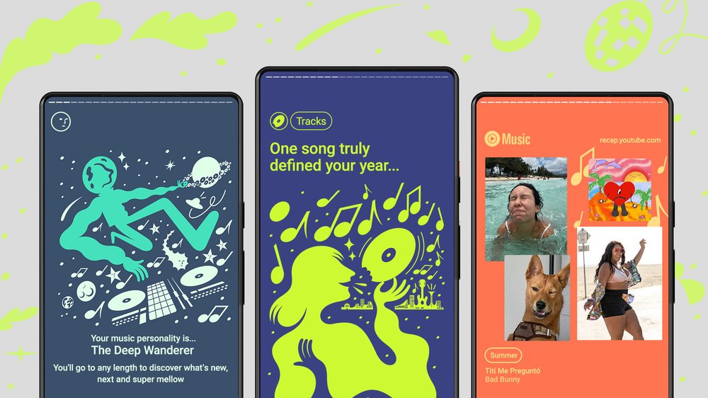 Youtube Music ปล่อยแคมเปญ Recap 2022 ให้ผู้ใช้ดูสถิติการฟังเพลงของตัวเอง |  Blognone