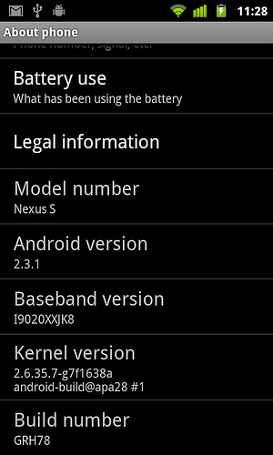alt="Android 2.3 on Nexus S"
