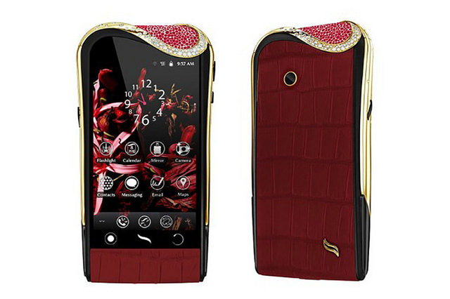 alt="Savelli Ruby Limited Edition Phone for Ladies"