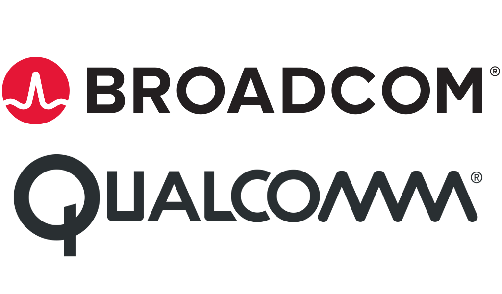 alt="Qualcomm &amp; Broadcom"