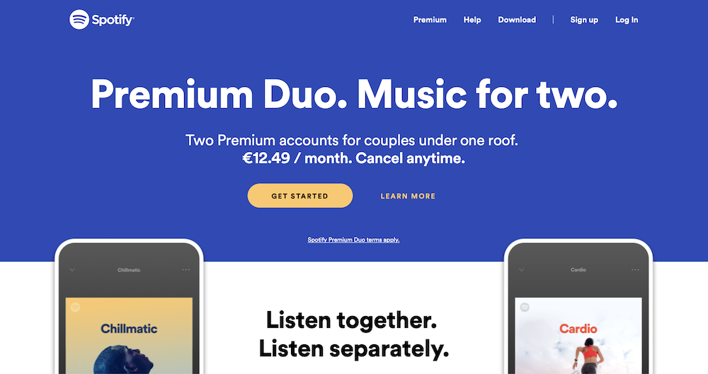 spotify duo spotify duo