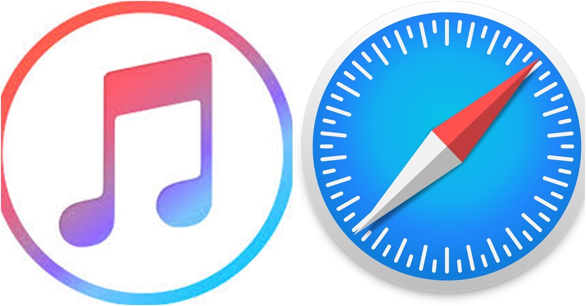 alt="iTunes &amp; Safari"