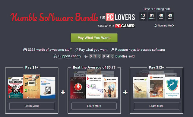 Humble Bundle ออกชุดโปรแกรมสำหรับตรวจเช็คประสิทธิภาพของพีซี | Blognone