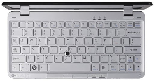 alt="VAIO P Keyboard"