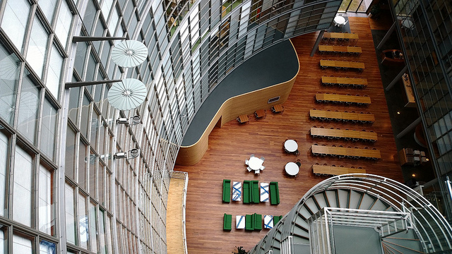 alt="How the Nokia House cafe looks from the top #lumia1020"