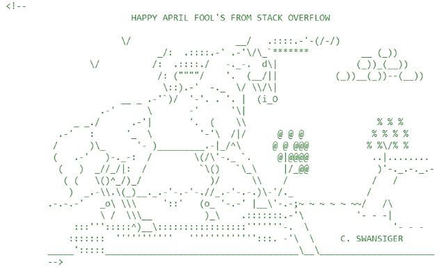 alt="Stackoverflow April Fools"