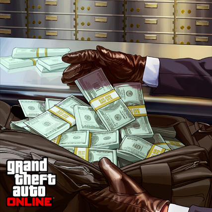 กระตุ้นเศรษฐกิจ Rockstar แจกเงินในเกม 500,000 ดอลลาร์ให้ผู้เล่น GTA V  Online | Blognone