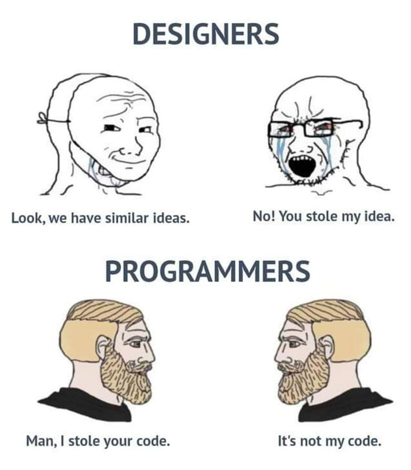 alt="look we have similar ideas. no you stole my idea. i stole your code. it's not my code"
