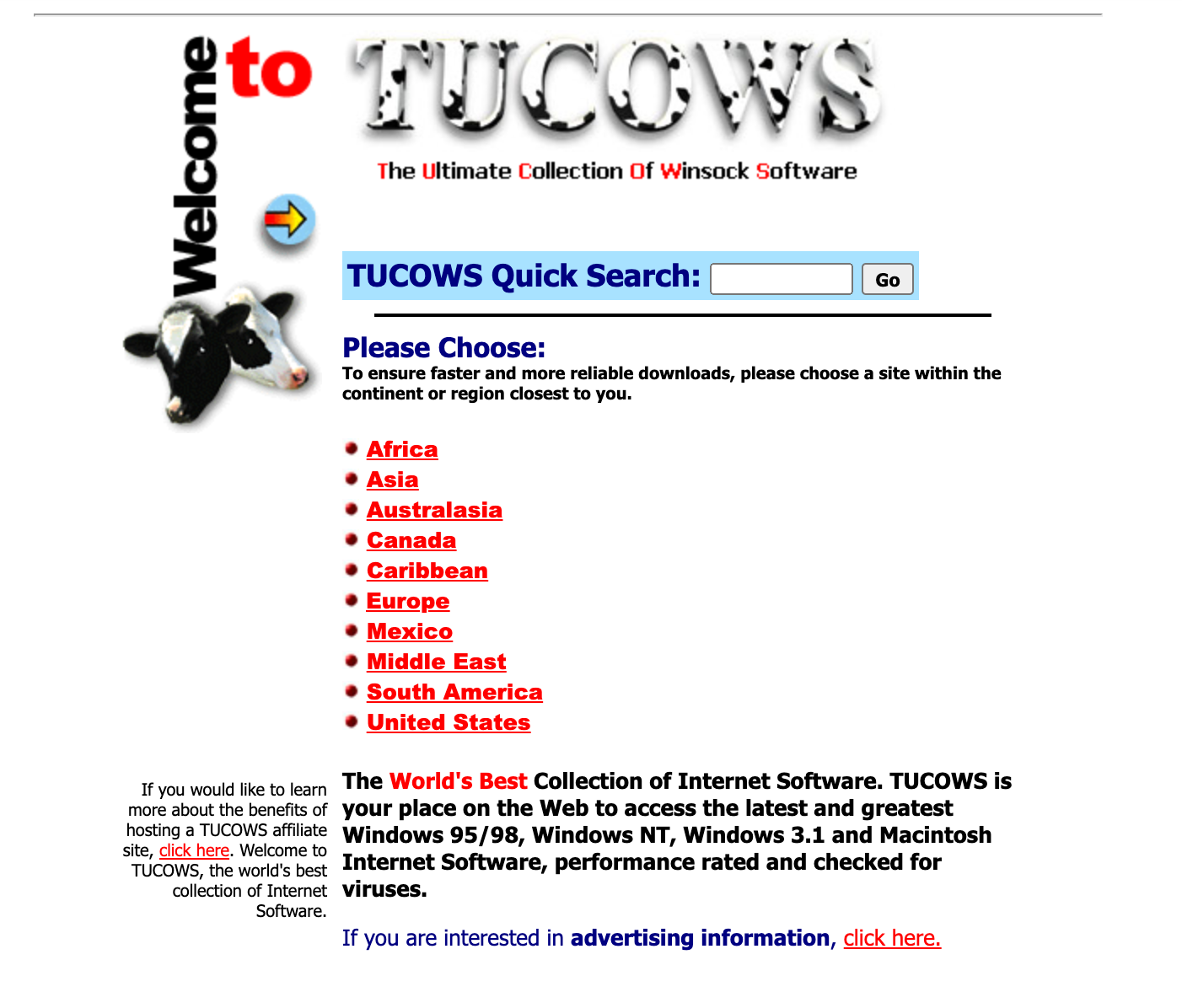 Tucows เว็บดาวน์โหลดฟรีแวร์-แชร์แวร์ยุค 90S ปิดบริการแล้วหลังเปิดมานาน 28  ปี | Blognone