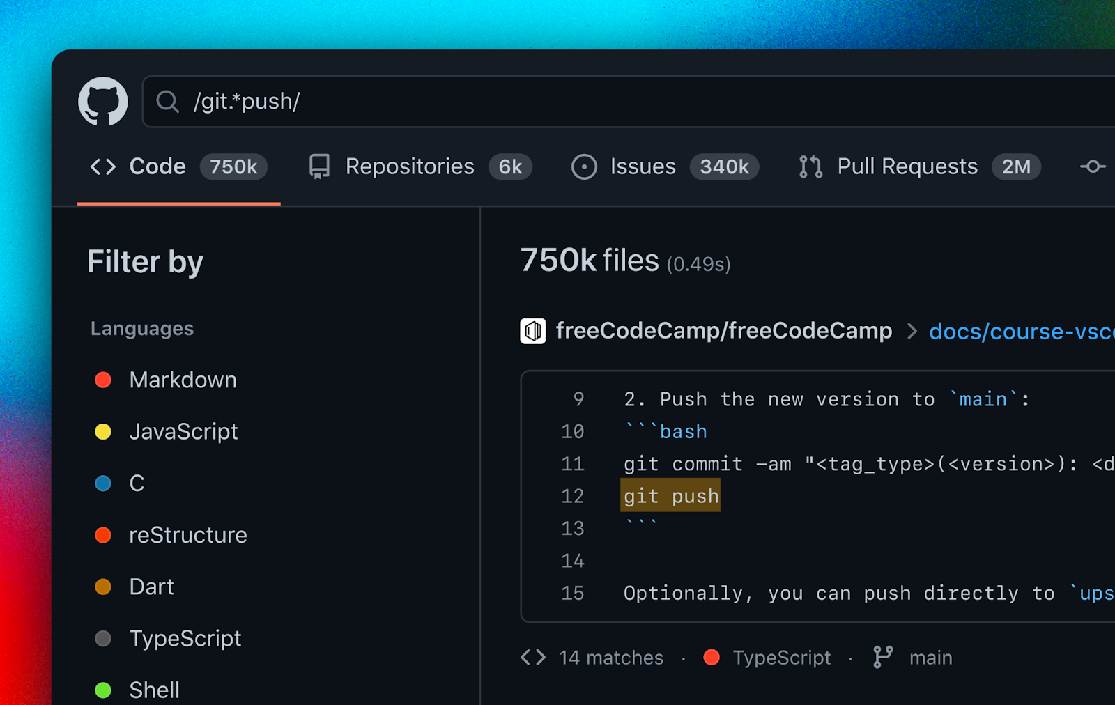 GitHub Regular Expression github-regular-expression