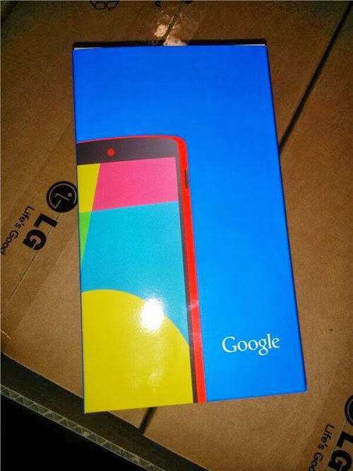 alt="Nexus 5 สีแดง"