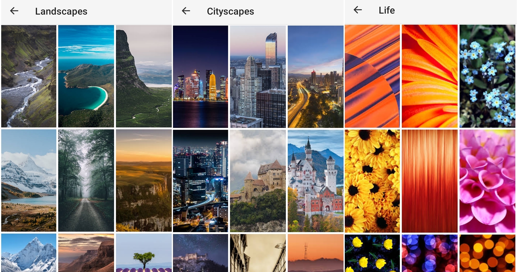 Google Wallpapers มีจำนวนดาวน์โหลดมากกว่า 500 ล้านครั้ง ใน Play Store ...