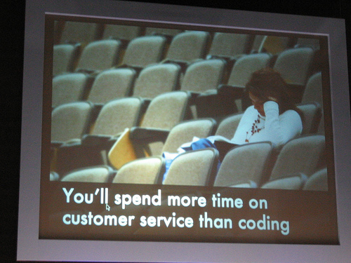 alt="You'll spend more time on customer service"