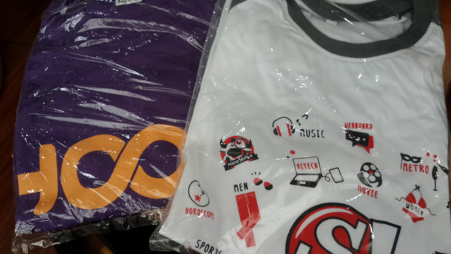 alt="Hooq + Sanook T-shirts"