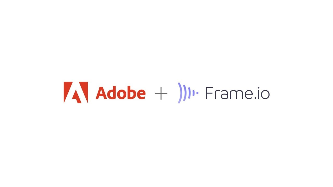 alt="Adobe + Frame.io"