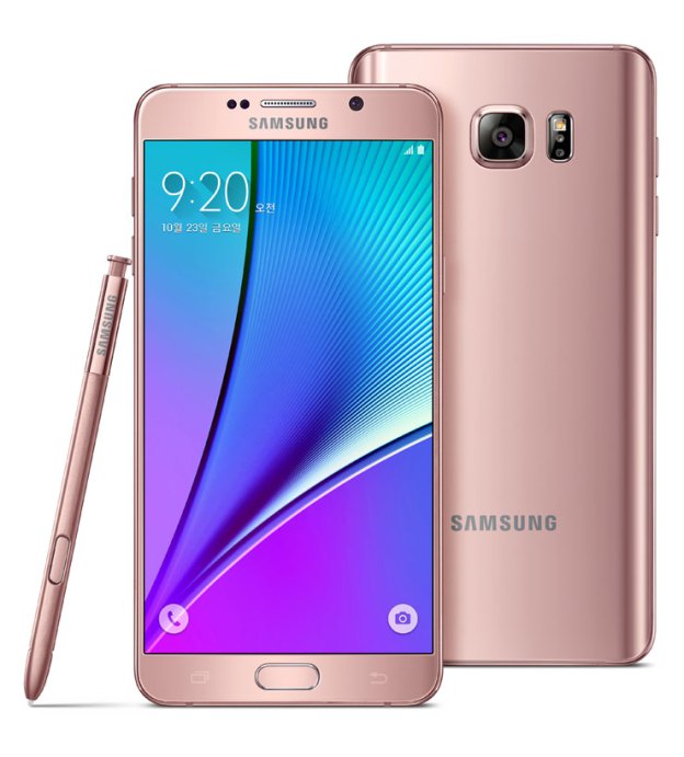 alt="Galaxy Note 5 Pink Gold"