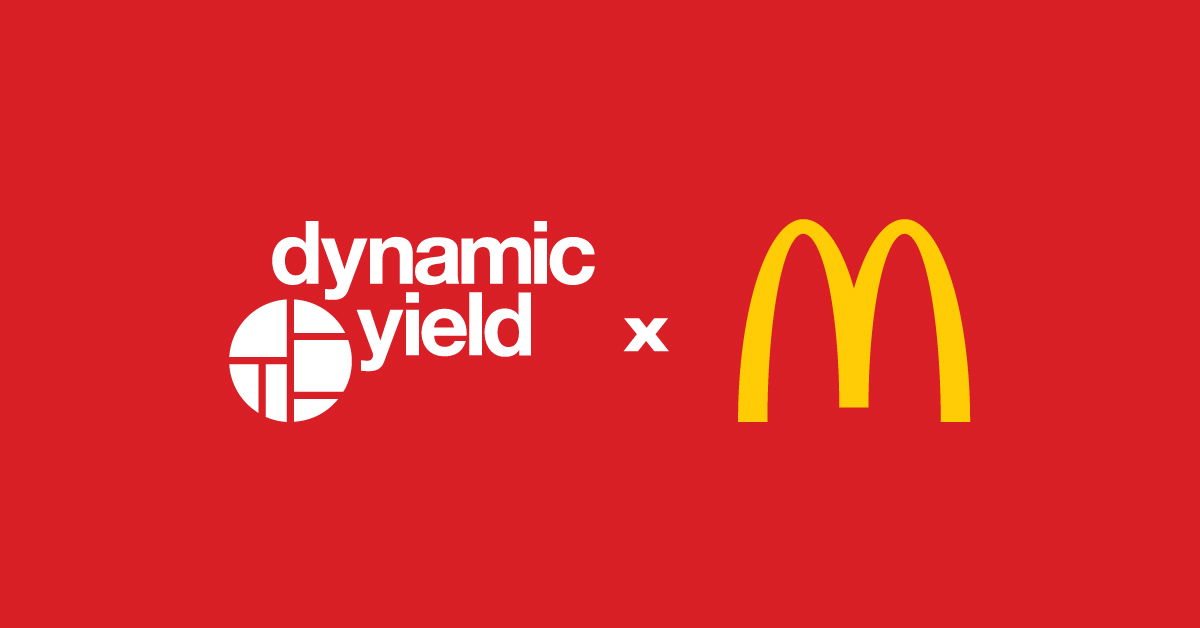 alt="Dynamic Yield x McDonald's"