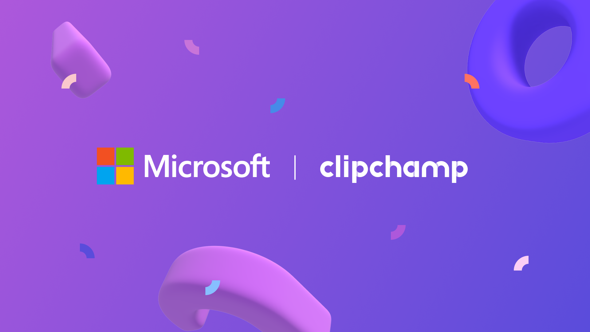 alt="Clipchamp x Microsoft"