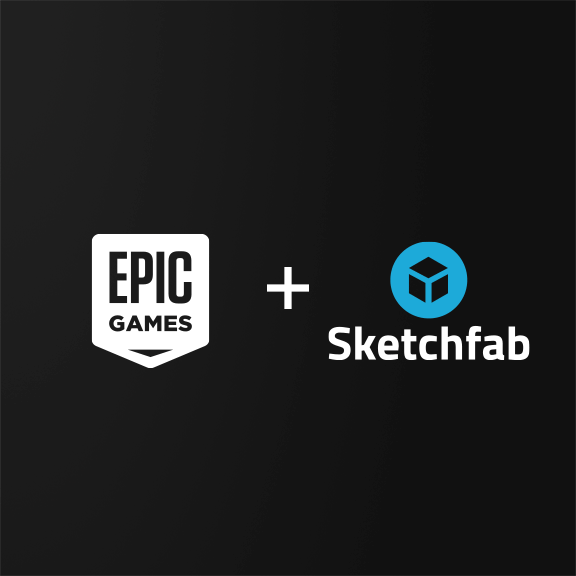 alt="Epic Games x Sketchfab"