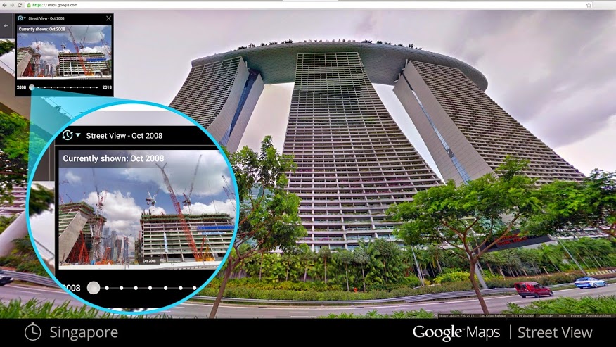 alt="Google Street View Time Machine"