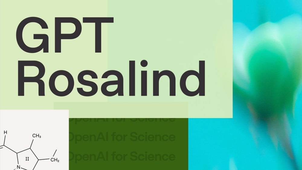 OpenAI เปิดตัว GPT‑Rosalind โมเดล AI สำหรับงานวิจัยด้าน Life science